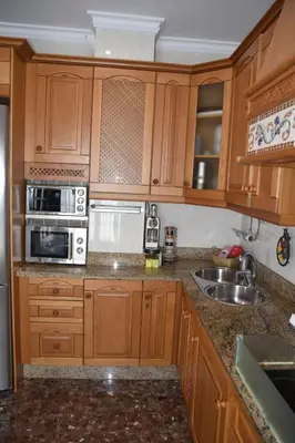 Una cocina o zona de cocina en El Aroma del Dulce