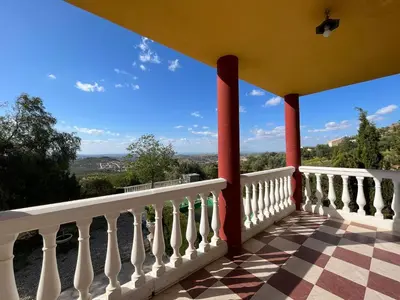 Un balcón o terraza de Vivienda Rural Villa Ruben