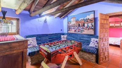 Zona de estar de El Tajil