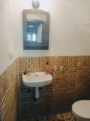 Un baño de La Casita Verde Valle