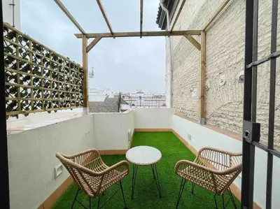 Un balcón o terraza de Juderia de Sevilla VI - Luxury Apartments