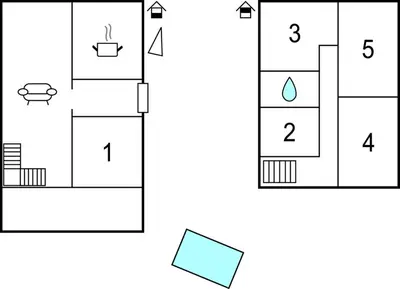 Plano de Lovely Home In Iznájar