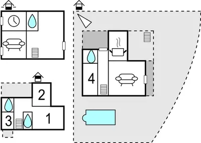 Plano de Awesome Home In Iznájar