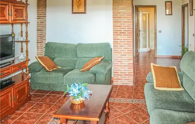 Zona de estar de Gorgeous Home In Alora-El Chorro