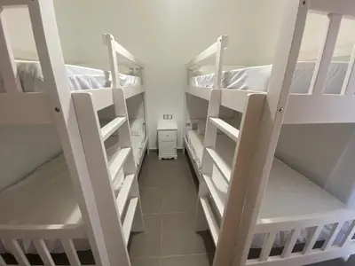 Cama o camas de una habitación en Casa Rural Cascadas del Hueznar