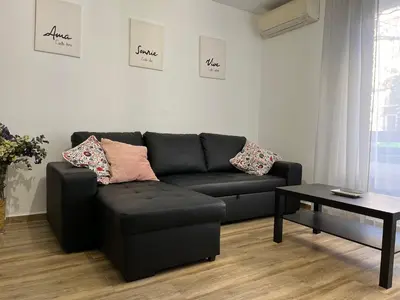 Zona de estar de Apartamento Córdoba Palace