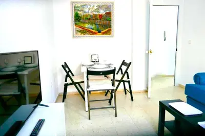 Zona de estar de Sol Centro Apartment B
