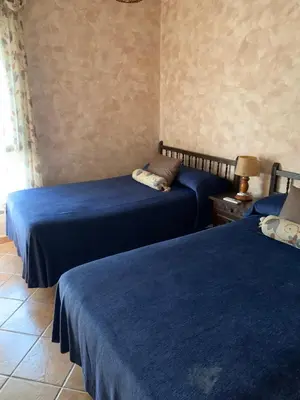 Cama o camas de una habitación en Maroteras