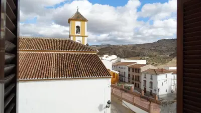 Vista general de una montaña o vista desde el apartamento