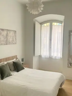 Cama o camas de una habitación en Hispalis Santa Catalina