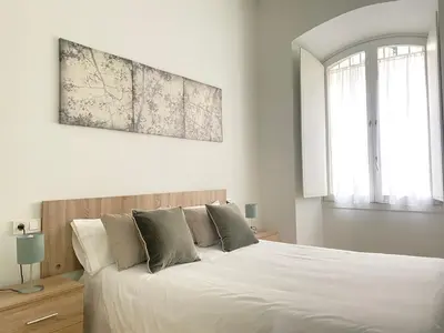 Cama o camas de una habitación en Hispalis Santa Catalina