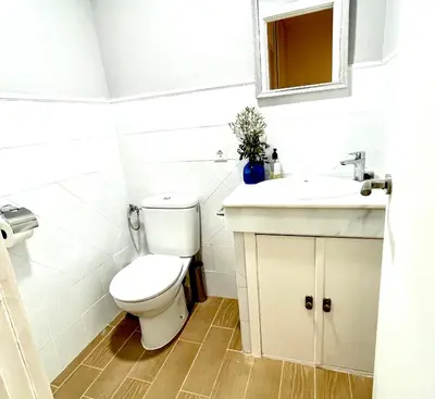 Un baño de Apartamento centro ciudad con parking incluido