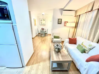 Una cocina o zona de cocina en Apartamento centro ciudad con parking incluido