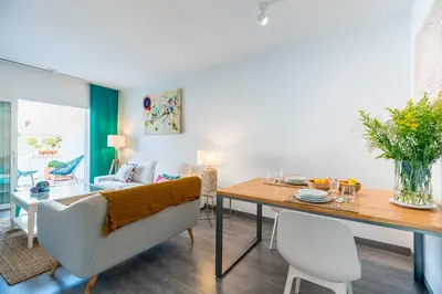 Zona de estar de Veoapartment Ponce León