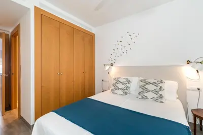 Cama o camas de una habitación en Veoapartment Ponce León