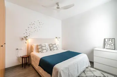 Cama o camas de una habitación en Veoapartment Ponce León