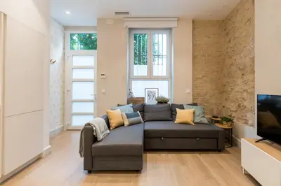 Zona de estar de BeHouse Arroyo A