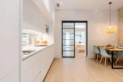 Una cocina o zona de cocina en BeHouse Arroyo B