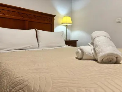 Cama o camas de una habitación en Apartamento San Fernando
