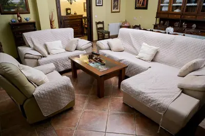 Zona de estar de Casa Rural LA ENCINA