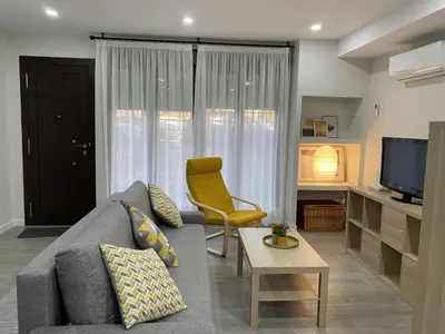 Una televisión o centro de entretenimiento en Loft céntrico 1 Córdoba