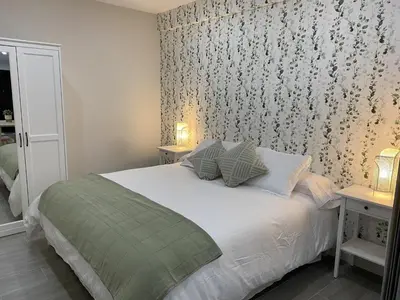 Cama o camas de una habitación en Loft céntrico 1 Córdoba