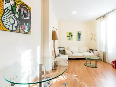 Zona de estar de Holi-Rent Goya