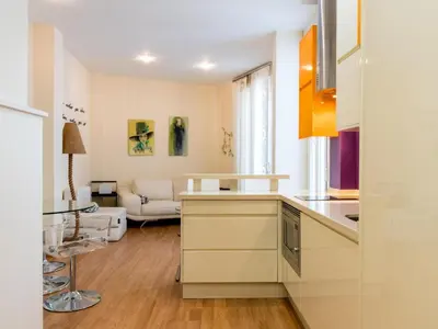 Una cocina o zona de cocina en Holi-Rent Goya