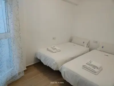 Cama o camas de una habitación en MiRa Los Patios