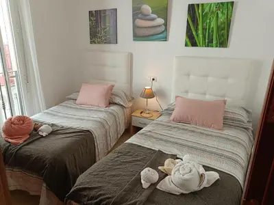Cama o camas de una habitación en CASA ALFONSO