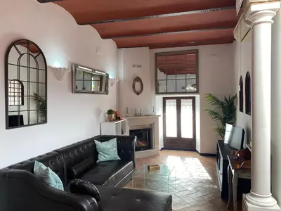 Zona de estar de Casa Boutique Eros