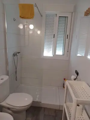 Un baño de Apartamento en el casco antiguo en plena Alameda