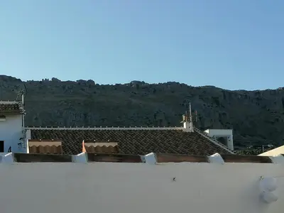 Vista general de una montaña o vista desde el apartamento