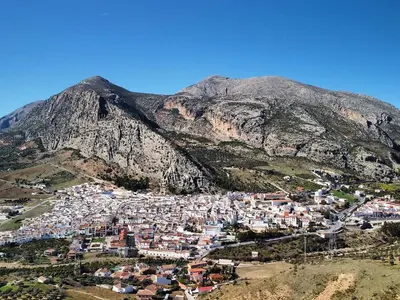Vista general de una montaña o vista desde el apartamento