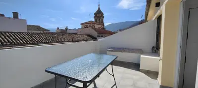Vista general de una montaña o vista desde el apartamento