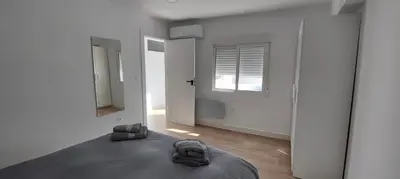 Cama o camas de una habitación en AOVE TERRACE