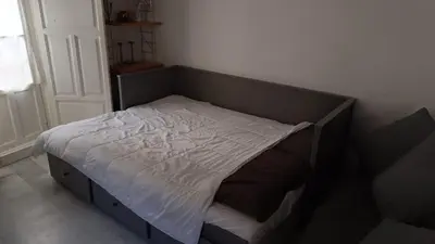 Cama o camas de una habitación en Santa Cruz Terrace Home