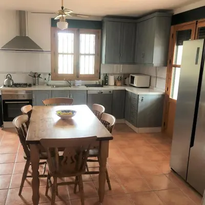 Una cocina o zona de cocina en Cortijo Rocas Altas
