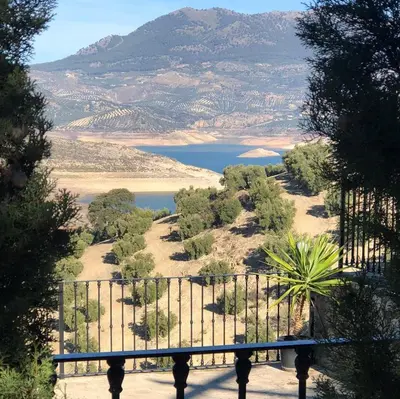 Paisaje cerca de esta villa