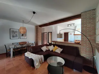 Zona de estar de Casa Gala - Caminito del Rey