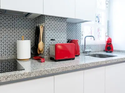 Una cocina o zona de cocina en La Casa de los Naranjos