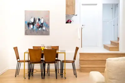 Zona de estar de Arco Macarena Lofts by SHS