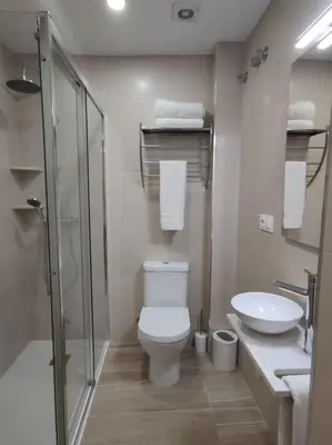Un baño de La Casa de la Mimosa