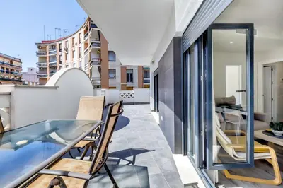 Un balcón o terraza de Córdoba Terrace Apartment
