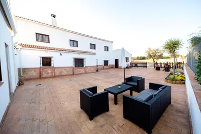 Zona de estar de Villa Colorín