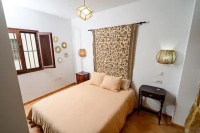 Cama o camas de una habitación en Puerta Romana