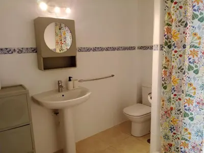 Un baño de Casa de Pueblo