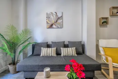Zona de estar de Apartamentos Dama de noche