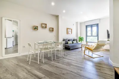 Zona de estar de Apartamentos Dama de noche