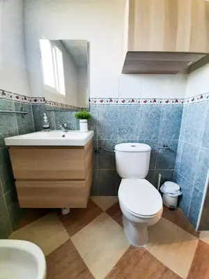 Un baño de La Casa del Sauce